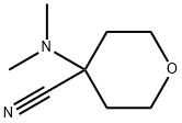 4-(Dimethylamino)tetrahydro-2H-pyran-4-carbonitrile Struktur