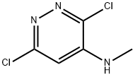 3,6-DICHLORO-N-METHYL-4-PYRIDAZINAMINE 化学構造式