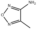 4-甲基-1,2,5-恶二唑-3-胺, 17647-70-0                                        , 结构式