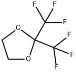 2,2-二(三氟甲基)-1,3-二噁戊环, 1765-26-0, 结构式