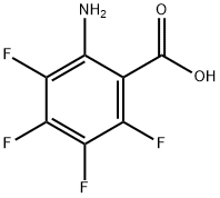 2-氨基-3,4,5,6-四氟苯甲酸 结构式