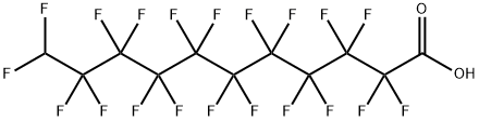 11H-PERFLUOROUNDECANOIC ACID Structure