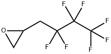 (2,2,3,3,4,4,4-七氟丁基)环氧乙烷, 1765-92-0, 结构式