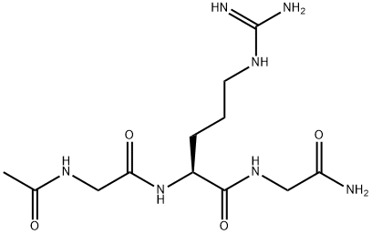 AC-GLY-ARG-GLY-NH2, 176520-14-2, 结构式