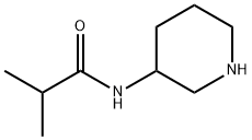 Propanamide,  2-methyl-N-3-piperidinyl- Struktur