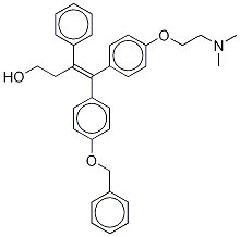 4-Benzyloxy β-Hydroxy TaMoxifen, 176671-78-6, 结构式
