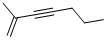 2-METHYL-1-HEPTEN-3-YNE Structure