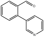 2-ピリジン-3-イルベンズアルデヒド 化学構造式