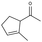 Ethanone, 1-(2-methyl-2-cyclopenten-1-yl)- 结构式