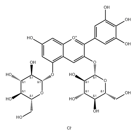 17670-06-3 氯化花翠素-3,5-二葡糖苷
