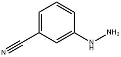 3-Cyanophenylhydrazine hydrochloride Struktur