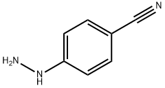 4-hydrazinylbenzonitrile 化学構造式