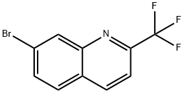 7-BROMO-2-TRIFLUOROMETHYLQUINOLINE Structure