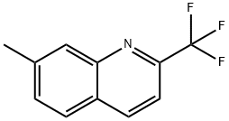 7-METHYL-2-TRIFLUOROMETHYLQUINOLINE Structure