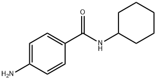 4-AMINO-N-CYCLOHEXYLBENZAMIDE Struktur