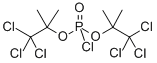 BIS(2,2,2-TRICHLORO-1,1-DIMETHYLETHYL) PHOSPHOROCHLORIDATE Struktur
