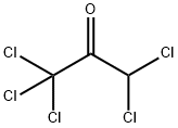 1,1,1,3,3-ペンタクロロアセトン 化学構造式