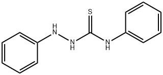 1,4-DIPHENYL-3-THIOSEMICARBAZIDE Structure