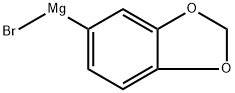 3,4-(METHYLENEDIOXY)PHENYLMAGNESIUM BROMIDE SOLUTION 1.0燤 IN THF: TOLUENE (1:1),17680-04-5,结构式