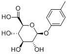 P-TOLYL-BETA-D-GLUCURONIDE 化学構造式