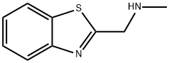 (1,3-ベンゾチアゾール-2-イルメチル)メチルアミン DIHYDROCHLORIDE 化学構造式