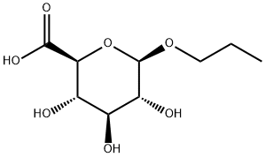 Propyl b-D-glucuronide,17685-07-3,结构式