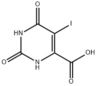 5-ヨードオロチン酸 化学構造式