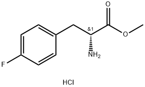 H-P-FLUORO-D-PHE-OME HCL, 176896-72-3, 结构式