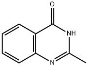 2-メチル-4(3H)-キナゾリノン 化学構造式