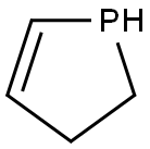 2,3-二氢-1H-磷杂环戊二烯, 1769-52-4, 结构式