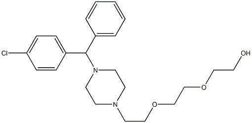 依托羟嗪 结构式