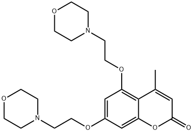 吗西香豆素,17692-56-7,结构式