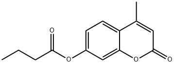 4-METHYLUMBELLIFERYL BUTYRATE Structure