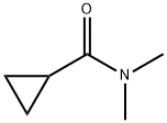 N,N-DIMETHYLCYCLOPROPANECARBOXAMIDE 结构式