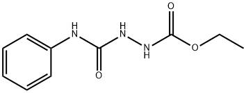 ethyl 3-(N-phenylcarbamoyl)carbazate  Structure
