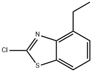 2-CHLORO-4-ETHYL-1,3-BENZOTHIAZOLE, 176976-44-6, 结构式