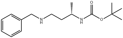 (3-BENZYLAMINO-1-METHYL-PROPYL)-CARBAMIC ACID TERT-BUTYL ESTER Structure