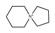 5-Azoniaspiro[4.5]decane,177-38-8,结构式