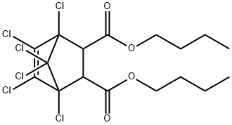 氯菌酸二丁酯,1770-80-5,结构式