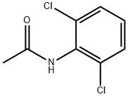 N-(2,6-ジクロロフェニル)アセトアミド 化学構造式