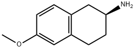 (S)-1,2,3,4-四氢-6-甲氧基-2-萘胺, 177017-69-5, 结构式