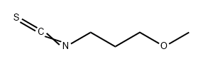 イソチオシアン酸3-メトキシプロピル 化学構造式