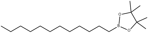 1-十二烷基硼酸频哪醇酯,177035-82-4,结构式