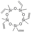 2,4,6,8,10-ペンタエテニル-2,4,6,8,10-ペンタメチルシクロデカンペンタシロキサン 化学構造式