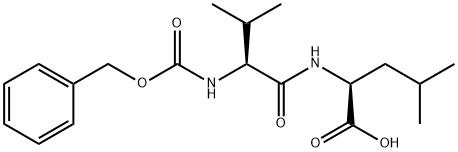 Z-VAL-LEU-OH 结构式