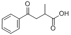 2-甲基-4-氧-4-苯基丁酸, 1771-65-9, 结构式