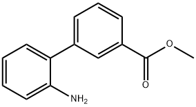 2'-AMINO-BIPHENYL-3-CARBOXYLIC ACID METHYL ESTER 化学構造式