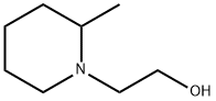 2-(2-メチルピペリジン-1-イル)エタノール 化学構造式