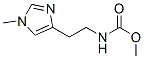 Carbamic  acid,  [2-(1-methyl-1H-imidazol-4-yl)ethyl]-,  methyl  ester  (9CI) Structure