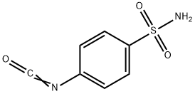 Benzenesulfonamide, 4-isocyanato- (9CI) Structure